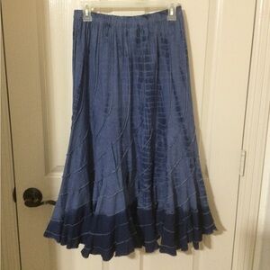 Denim flowy skirt…DONATED